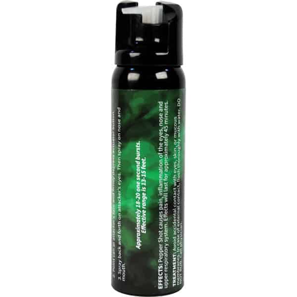 Pepper Shot 4 oz Pepper Spray 1.2% Major Capsaicinoids - Image 2
