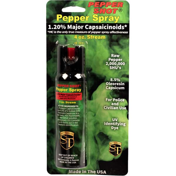 Pepper Shot 4 oz Pepper Spray 1.2% Major Capsaicinoids - Image 13