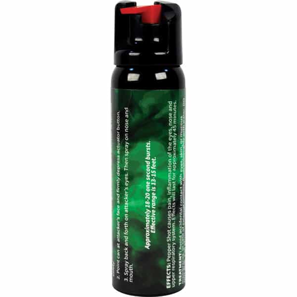Pepper Shot 4 oz Pepper Spray 1.2% Major Capsaicinoids - Image 12